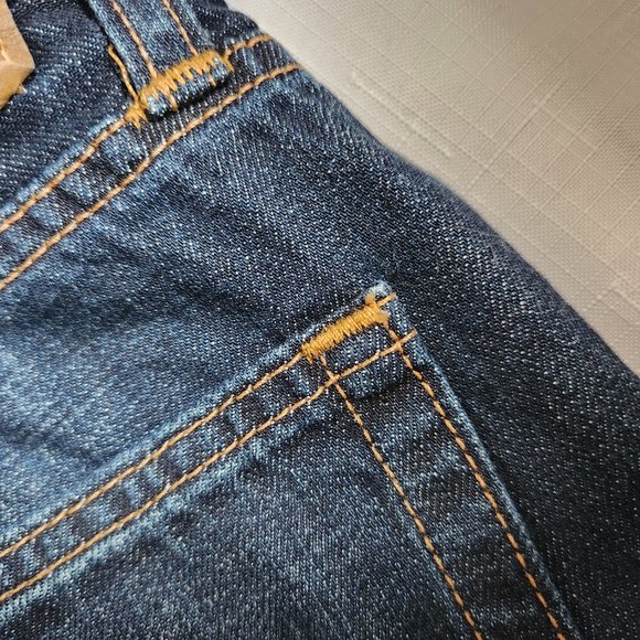 American Eagle Original Straight Leg Dark Indigo Jean Women (26/28) - Picture 14 of 16